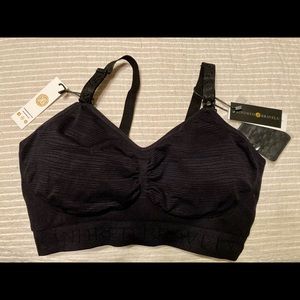 Kindred Bravely Sublime Hands Free Nursing & Pumping Bra Size M Busty